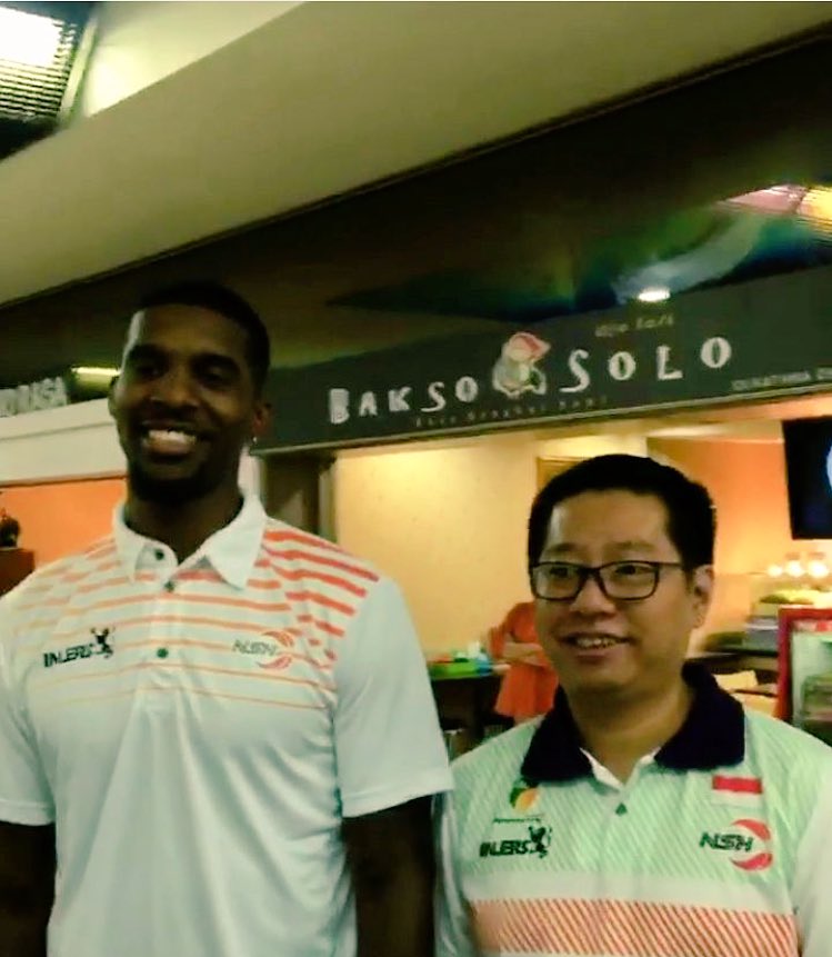 NSHBasketball's tweet photo. Welcome to Indonesia and welcome to NSHBasketball @brachongriffin #22 https://t.co/oDxHQCLmZN