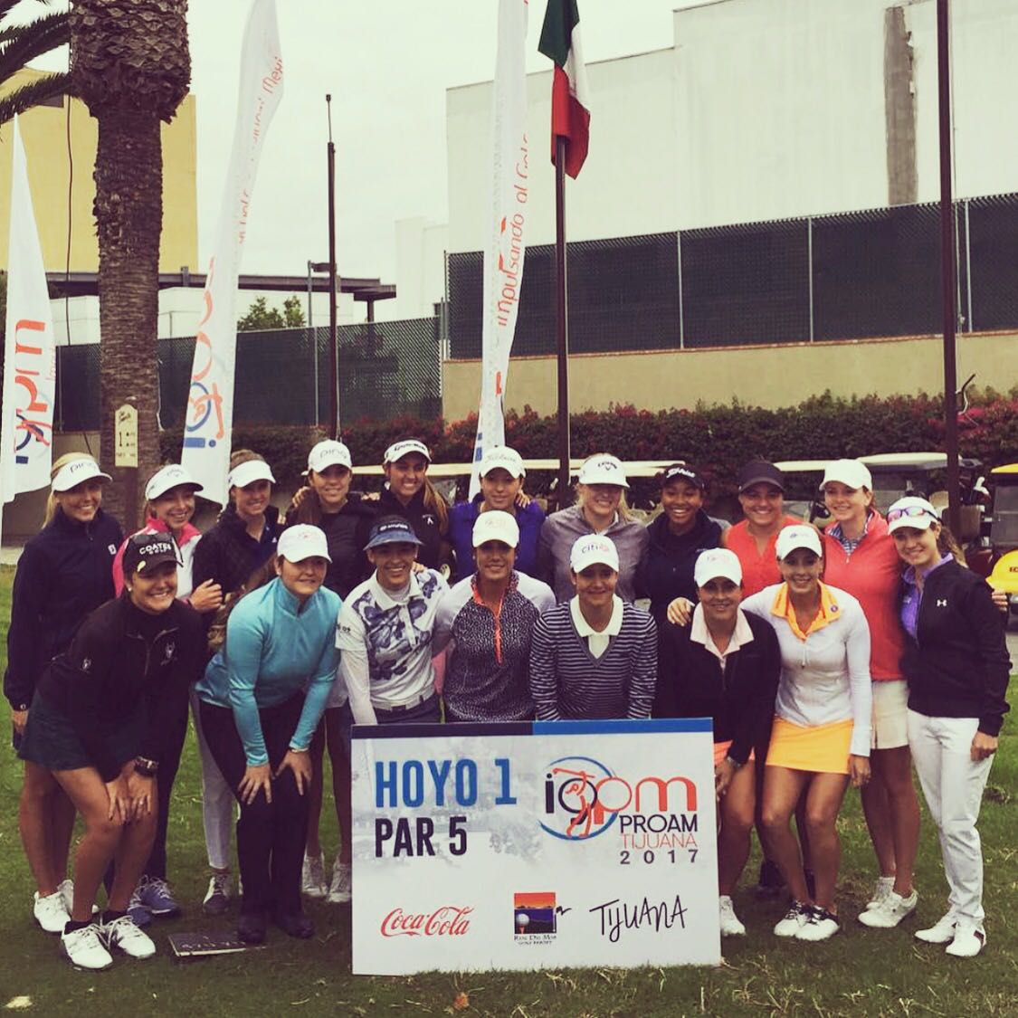 Hoy fue un gran día en el torneo <a href="/IGPMGOLF/">IGPM</a> en Tijuana ¡Gracias a todos por apoyar! Lo mejor a nuestras profesionales mexicanas este año.