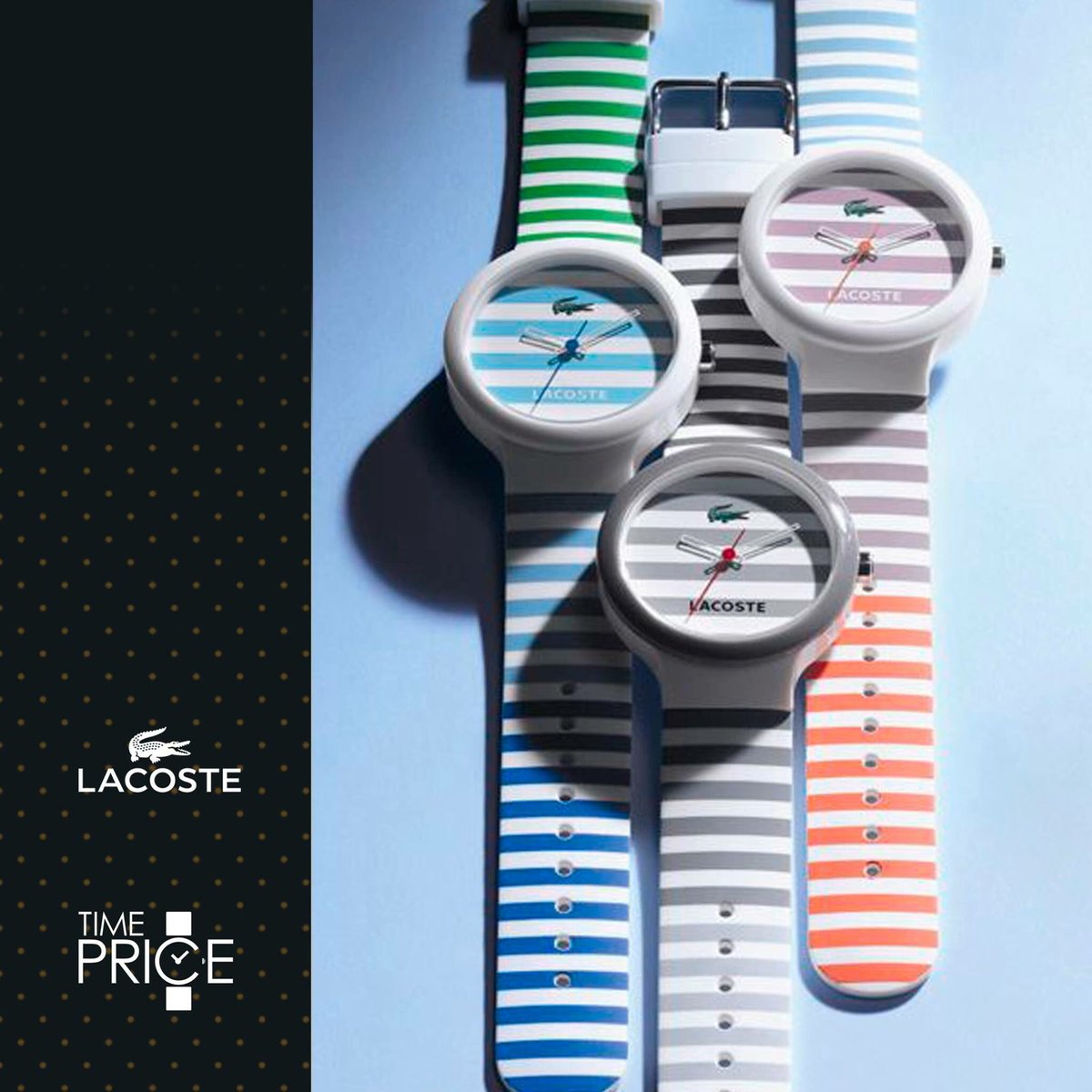 timeprice_store's tweet photo. @LACOSTE esta en @timeprice_store con grandes #descuentos , te esperamos en @LACUSPIDESKY y #patiosantafe  #SiempreATiempo # https://t.co/fJoNkJd2tV