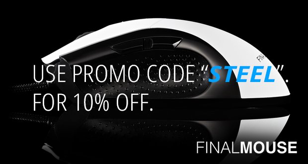 100t Steel בטוויטר The Finalmouse Classic Ergo 2 Is Now Available In Na Stores T Co Dvlypbjsji Use Steel For 10 Off