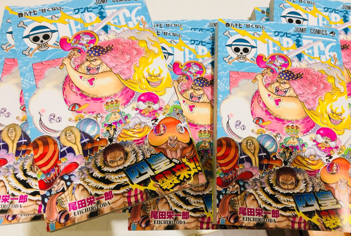 タワーレコード大高店 One Piece ワンピース 最新巻 87巻入荷 タワレコでもone Piece買えるんです W もちろんタワレコポイントも付きます