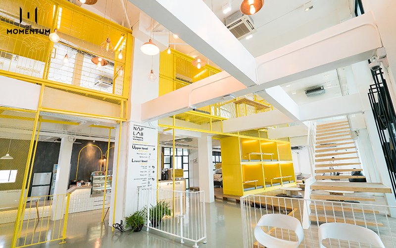 SansiriPLC's tweet photo. หนีงานมางีบหลับกับ Co-working space แหวกแนว 'NapLab' ที่ให้คุณได้งีบก่อนปิ๊งไอเดียใหม่ค่ะ https://t.co/2eHckNdEs2 Cr.@themomentumco #Sansiri https://t.co/khoFH678AM