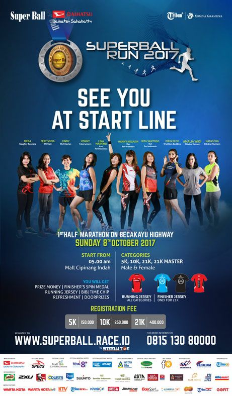 tribunSUPERBALL's tweet photo. Terima kasih untuk seluruh peserta SuperBall Run 2017!
See You Tommorow!
#SuperBallRun #SuperBallRun2017 #SuperBall #Run #Runners #Marathon https://t.co/wDbpDP8F4b