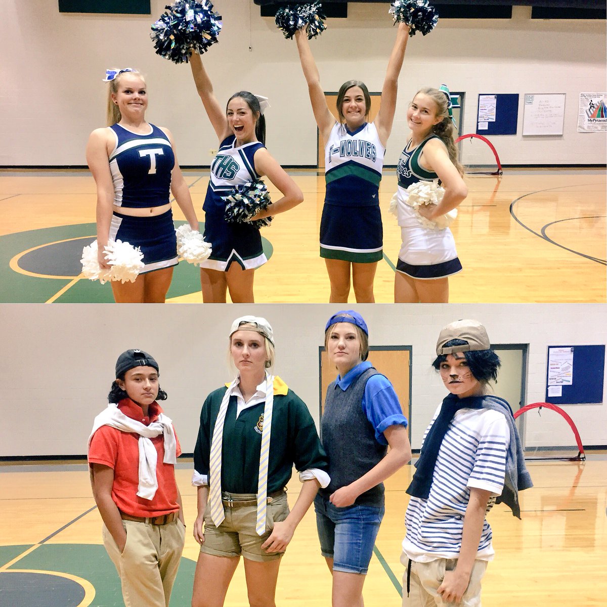 TimpGirlsSoccer's tweet photo. Our annual Costume Championships! Tess, Addy, Kat, Hallee, and Eva for the win! Happy Halloween from your girls 🎃 https://t.co/spfpOhOWbZ