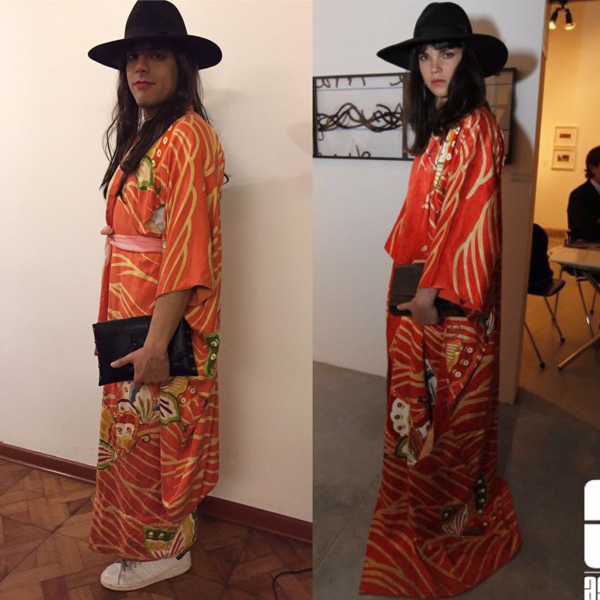 Esto acaba de pasar. Mi novio se disfrazó de mi. #bitchstolemylook