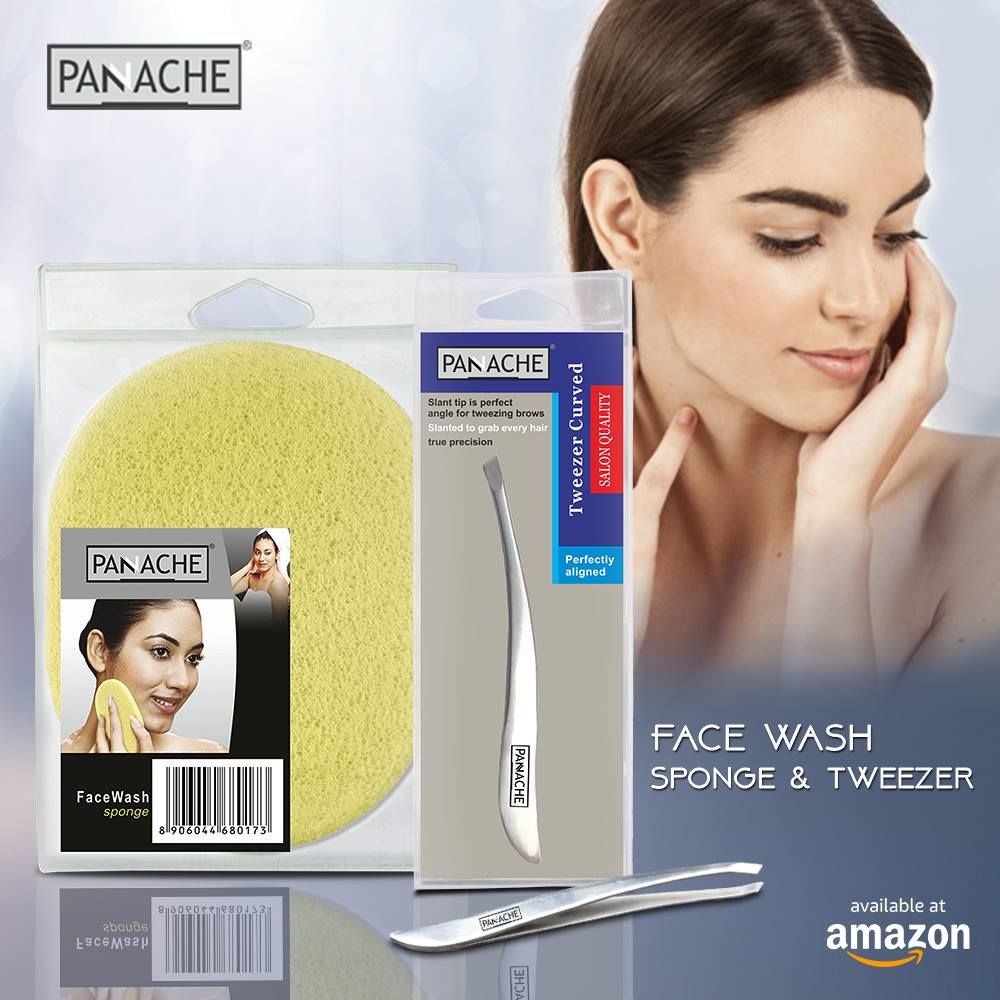 CareByPanache's tweet photo. Try #PANACHE #FaceWashSponge &amp; #Tweezer combo and look fabulous always. Available at Amazon: https://t.co/KeczY7meqI #beauty #beautycare https://t.co/dEY7Hn1Xl6