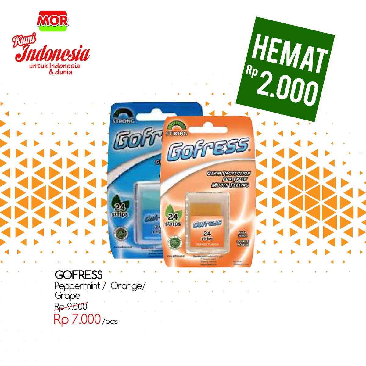 MORStore's tweet photo. #paraMOR mau nafas segar? #gofresh in aja! hanya di MOR Rp 7.000/pcs! #MORstore #MORpromo #MORstory https://t.co/DjVwrSk1yQ