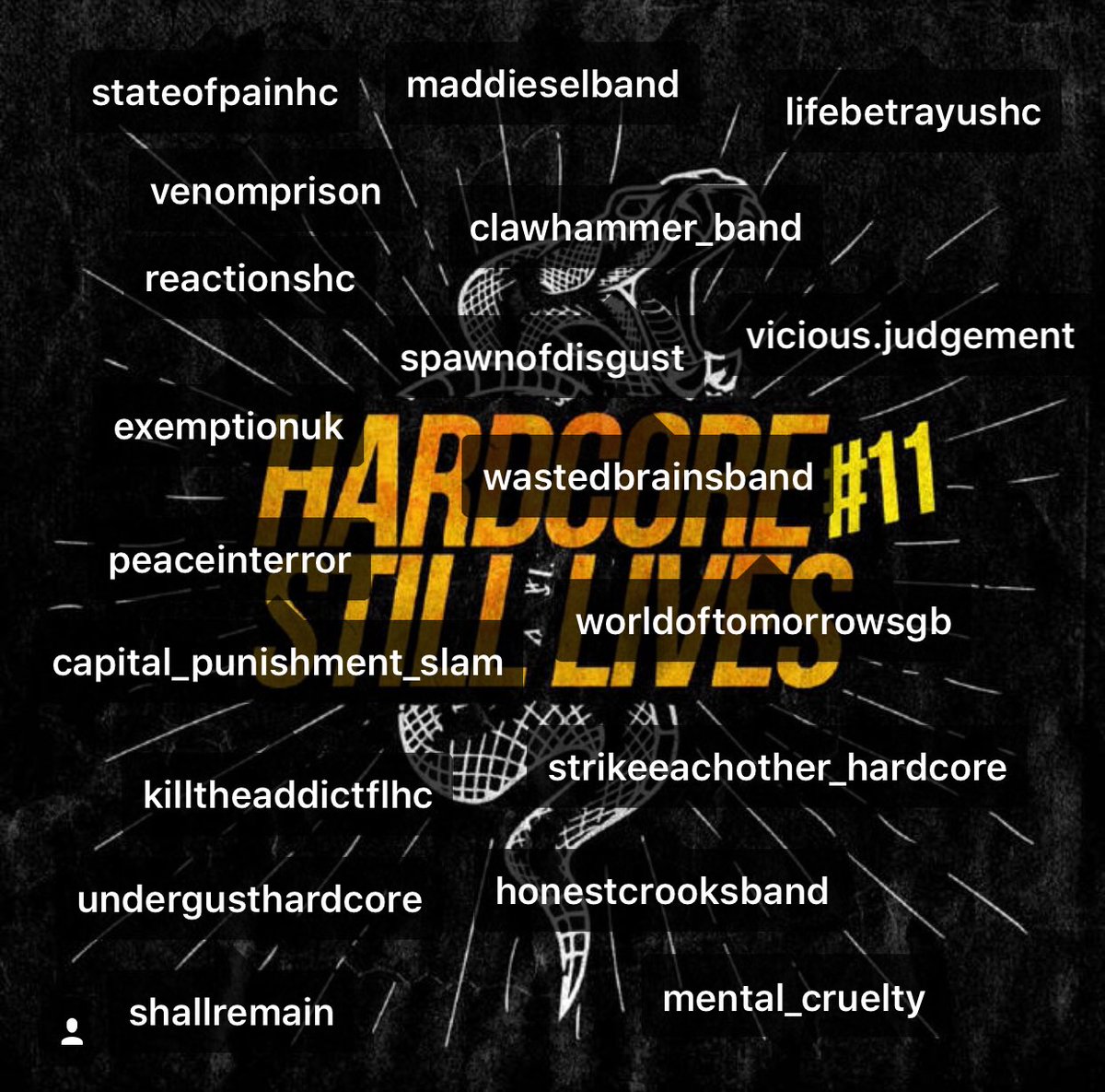 deceasedsg's tweet photo. We're up on Hardcore Still Lives Volume 11. 55 great Hardcore bands around the world! Get on this now! 🔥 https://t.co/OCEZtZVVpX https://t.co/KbIRxcYEE5