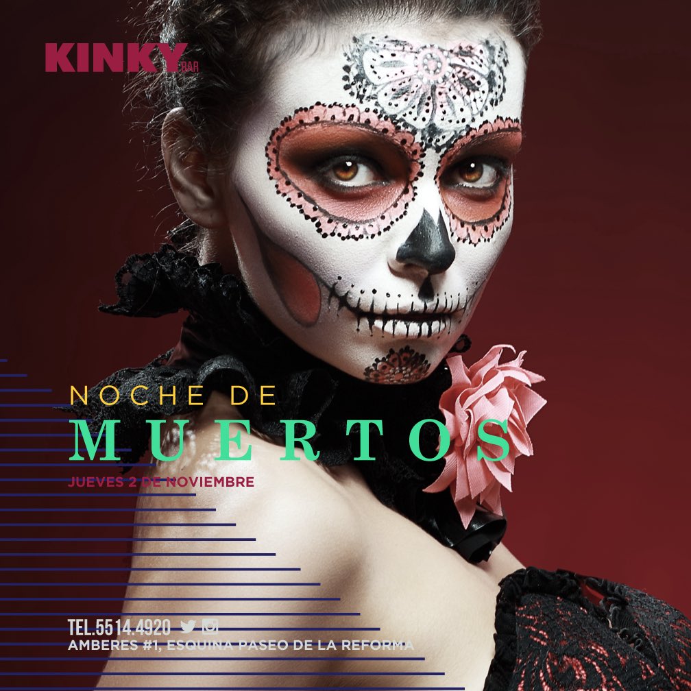 Kinkybarmx's tweet photo. ÉSTE JUEVES: “NOCHE DE MUERTOS” en KINKY!

✔️SHOW ESPECIAL 

- GOGAS 
- LITROS 
- ZONA PARA FUMADORES

Cover: $55

Abrimos: 21:30 hs https://t.co/TyfDpLL5Z1