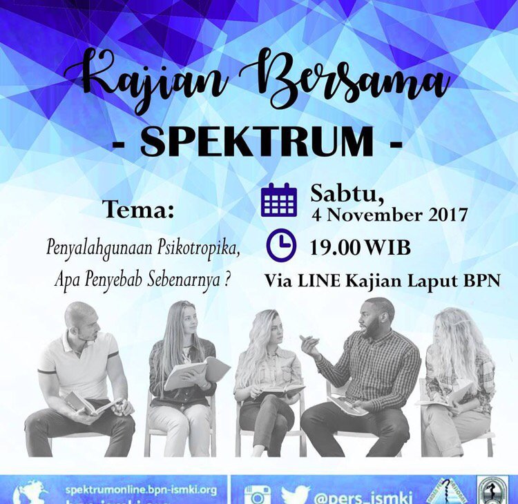 Kali ini Majalah SPEKTRUM edisi Desember dengan tema "Penyalahgunaan Psikotropika, 
.
📆 Sabtu, 4 ... m.tmi.me/1fjWmO