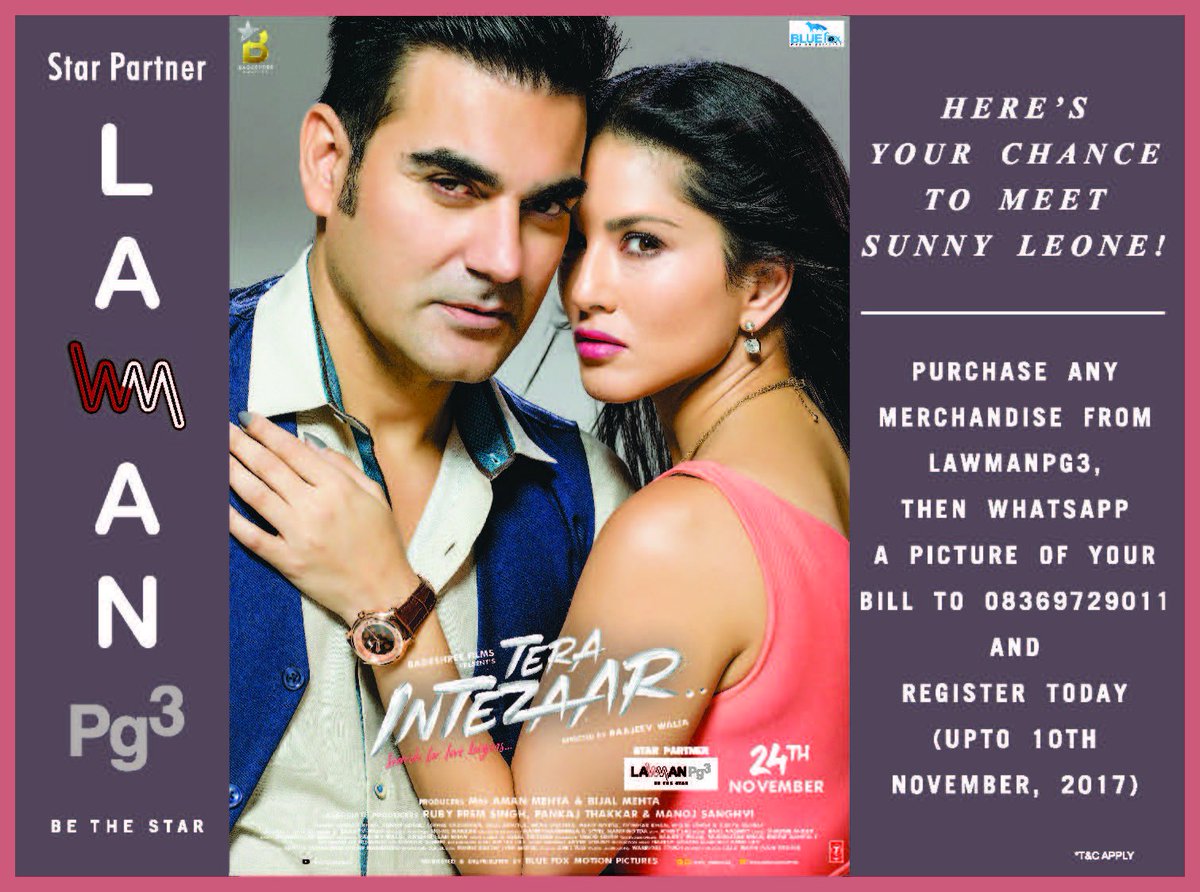 upenk91's tweet photo. Purchase from LawmanPG3 to get a chance to #MeetSunny in flesh and blood! Check the image for more details! https://t.co/s2sFPhvuhl