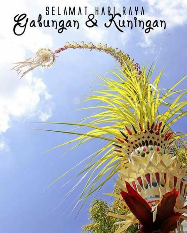 Happy Galungan &amp; Kuningan Day 🙏🏻😊