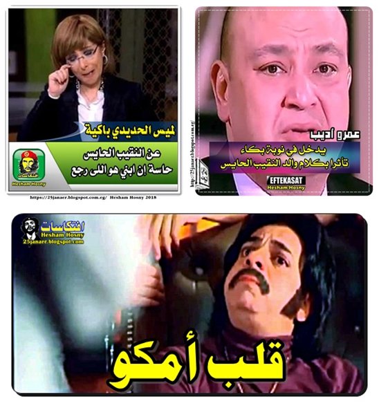 عمرو اديب و لميس الحديد نصبوا سيرك البكاء -=- قلب امكو انتوا الجوز