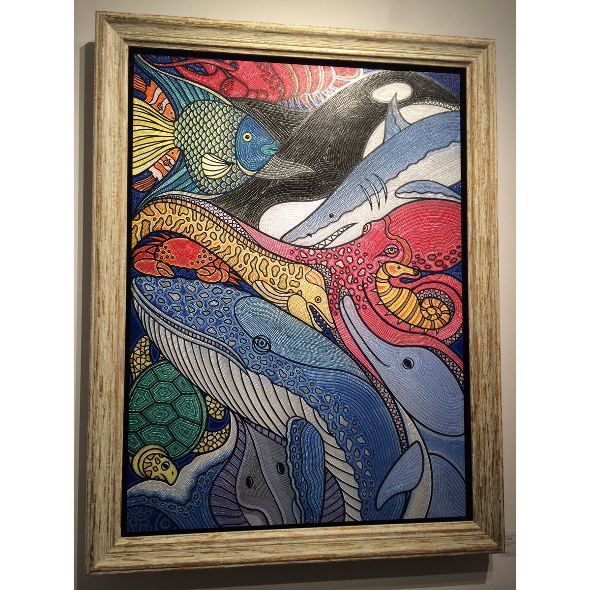 J-WAVE GOOD NEIGHBORS on Twitter: 【本物保証】 森勉 現代アート 絵画/タペストリ