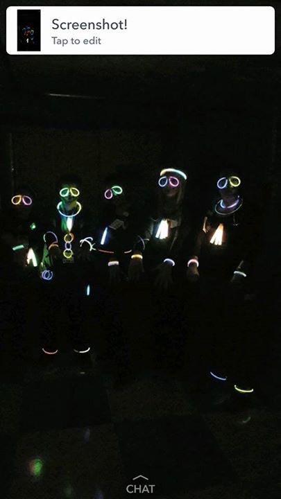 ((Happy Halloween from the Neon Nights...shift!  Sad I had to go home early sick and miss the shenanigans with these peeps))