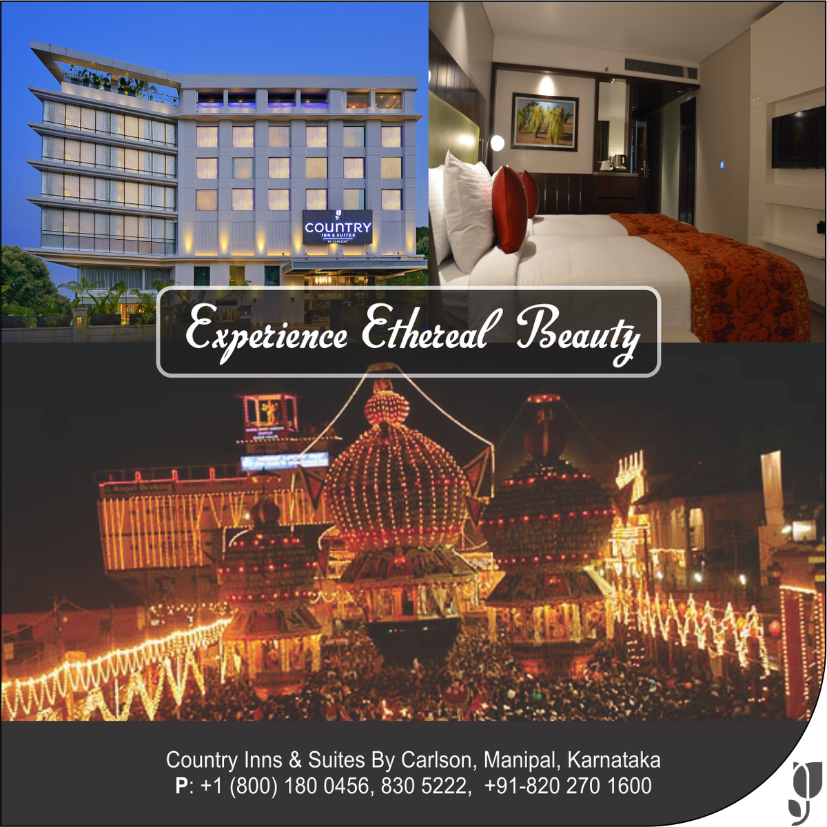 CountryinnM's tweet photo. Head to three Chariot festival in Udupi Krishna Math with #CIS #Manipal.
We align your journey to fill spirituality and tradition. https://t.co/zdjfZIFemL