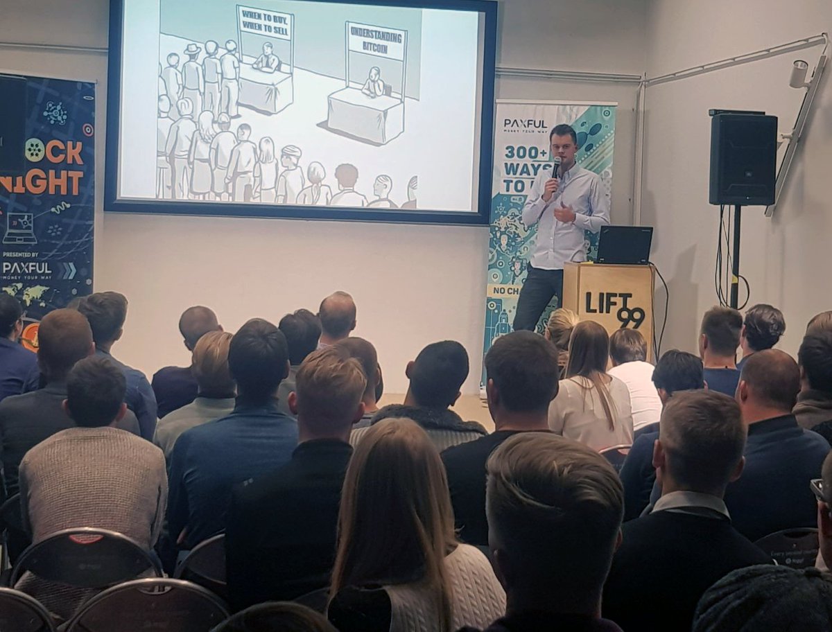 changefinance's tweet photo. Gustav discussed the current ICO ecosystem and shared our experience after a $17.5 million token sale at BlockNight, Tallinn. https://t.co/47ckiPFox0