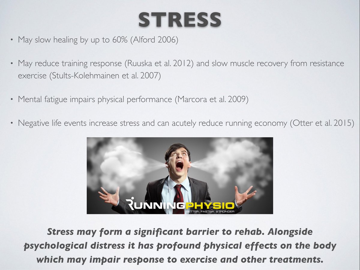 tomgoom's tweet photo. Stress has powerful effects. It can slow healing and impair sports performance. Encourage self-care and recovery #NationalStressAwarenessDay https://t.co/BQ7vazPgob