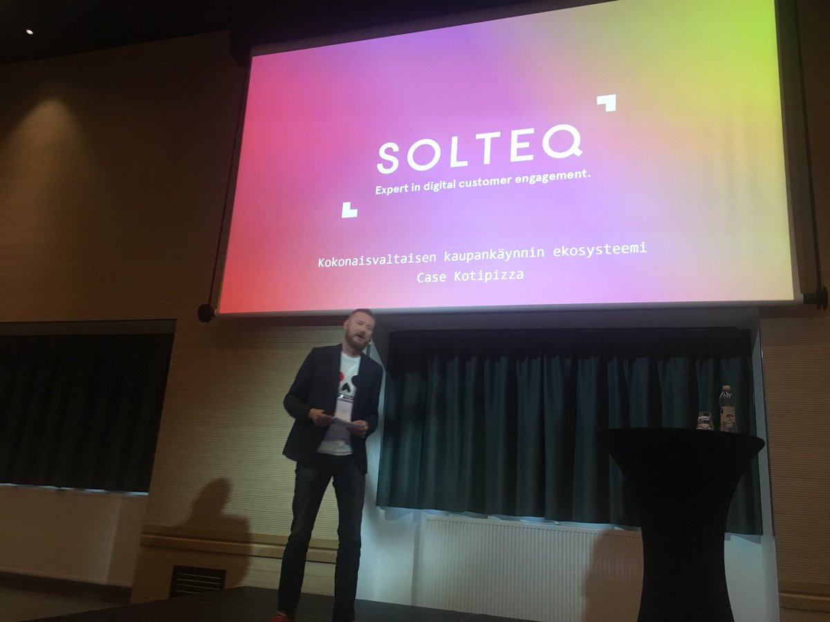 AtteAlisalo's tweet photo. Case Kotipizza, @KariKSaarela #digiretail tää tarina on huippu. Tilaamisesta nopeeta ja helppoa. Onnistui! 🤜 https://t.co/6nkw9mlM5y