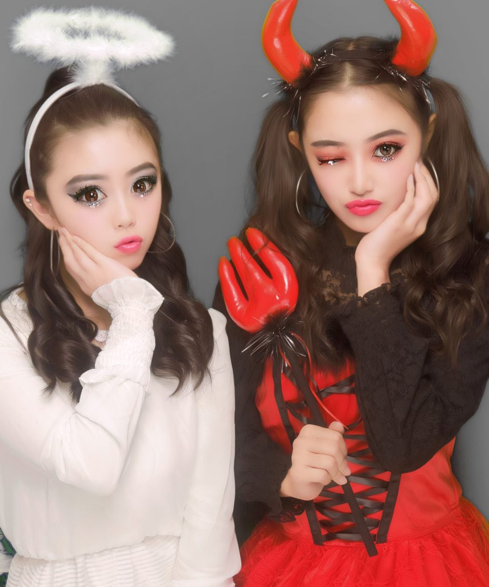 shunatan317's tweet photo. angel × devil プリクラ🖤❤️ https://t.co/5g349jL8kc