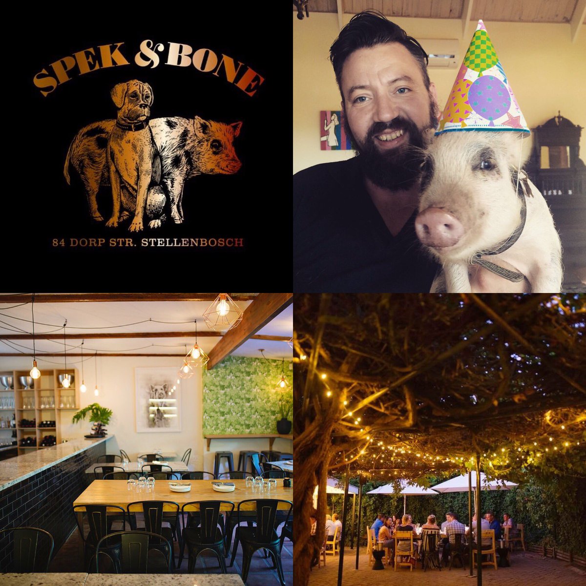 Spek &amp; Bone is 1 year old today! What a journey it has been. We will slip our business partners, Spek and Bone a slice of cake later.