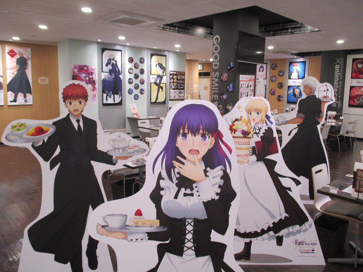 グッドスマイル アニメイトカフェ大阪日本橋 A Twitter 劇場版 Fate Stay Night Heaven S Feel グッドスマイル アニメイトカフェ大阪日本橋 明日11 2 木 より 劇場版fate Hf とのコラボが開催です ご入場方法は 全日程先着入場制 となっております 皆様