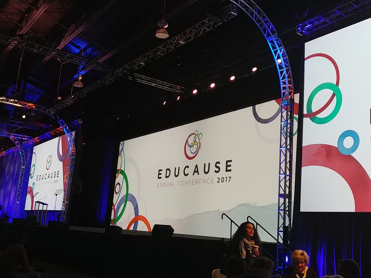shelwaggener's tweet image. How big is this years @educause #EDU17 ? Massive! Tremendous! HUGE! More importantly, 8000 quality people!