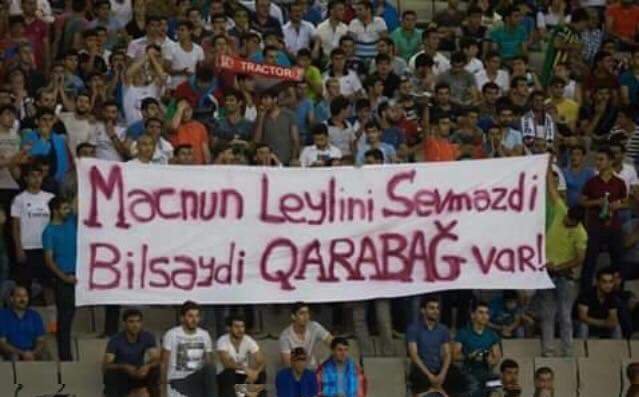 Qarabağ taraftarları yine formunda...