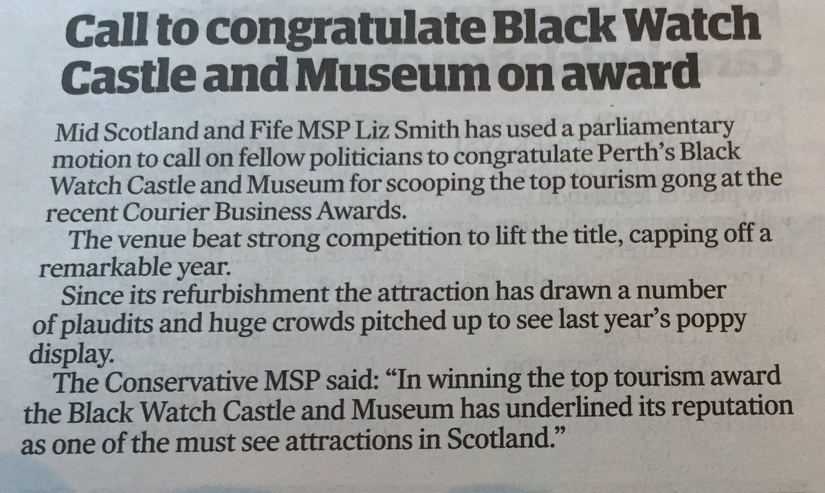 gray0045's tweet image. Another great accolade #blackwatchmuseum
