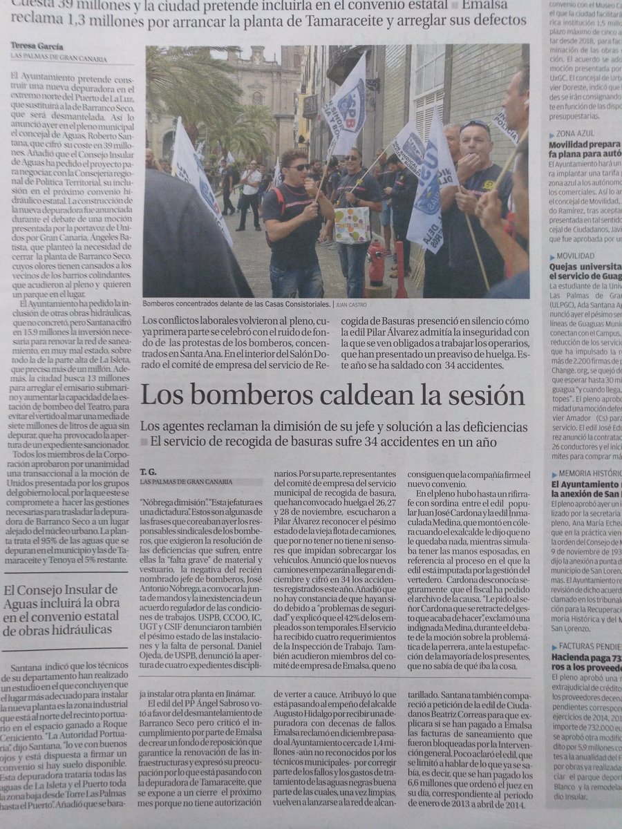 @CCOOBomberos LPGC (@bomberoslpgc) on Twitter photo 