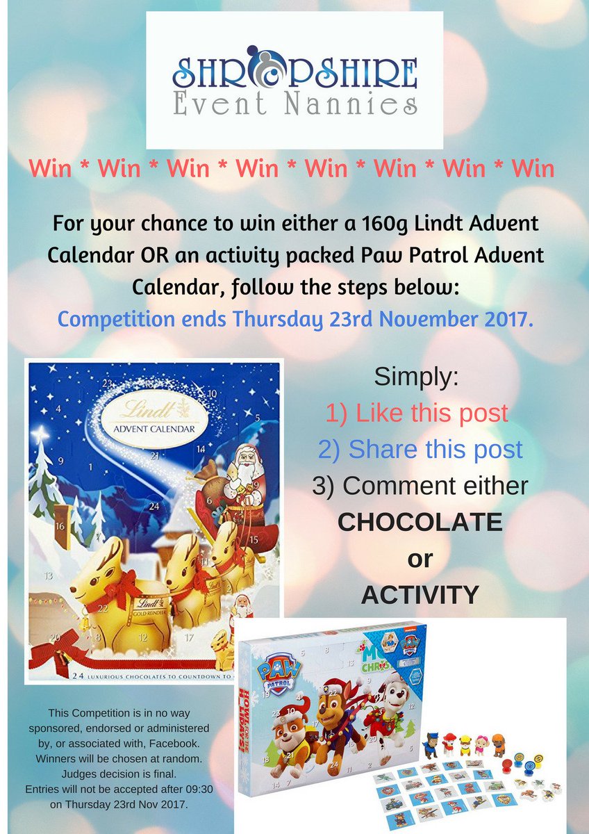 Shrop Event Nannies (@eventnannies1) on Twitter photo 