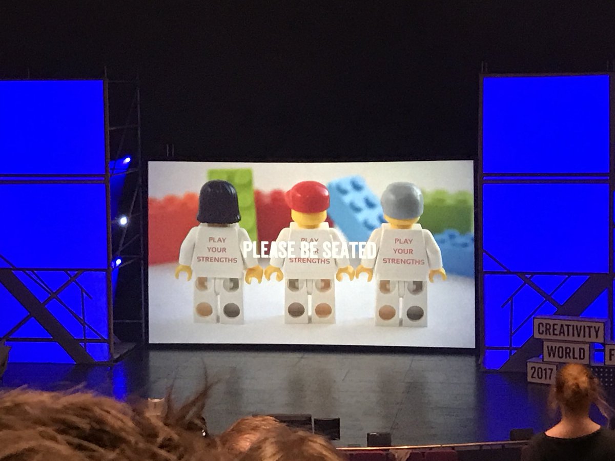 madsbab's tweet photo. Excited - especially to help people find and play their strengths with #LegoSeriousPlay at Creativity World Forum. #cwf2017 #lsp4pp https://t.co/kVKGPHwrVk