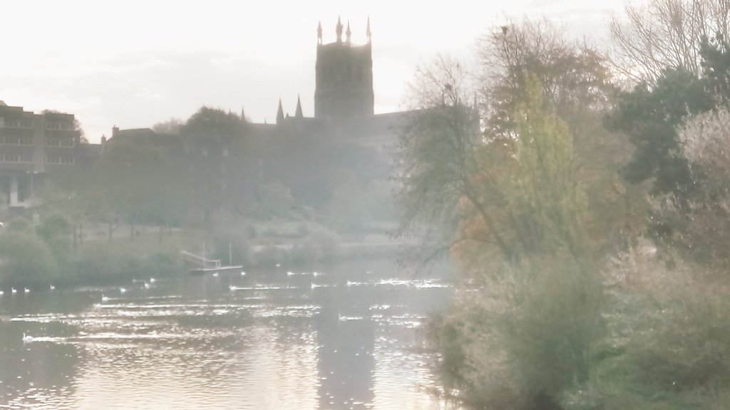 VCampbell2020's tweet photo. Good morning misty Worcester. Looking forward to seeing our fabulous @NCTcharity students graduate at the cathedral today! https://t.co/XxGkZhUzwH