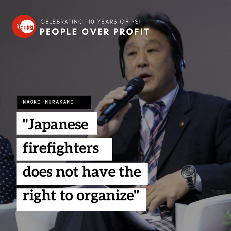 PSIglobalunion's tweet photo. There is still a struggle around the world to get organized. #PSICongress #PeopleoverProfit https://t.co/AhkYTYRia7