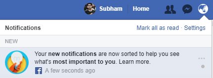 zuvamart's tweet photo. New notification filter #feature from #Facebook
#technology #SocialMedia https://t.co/E5leexUEO8