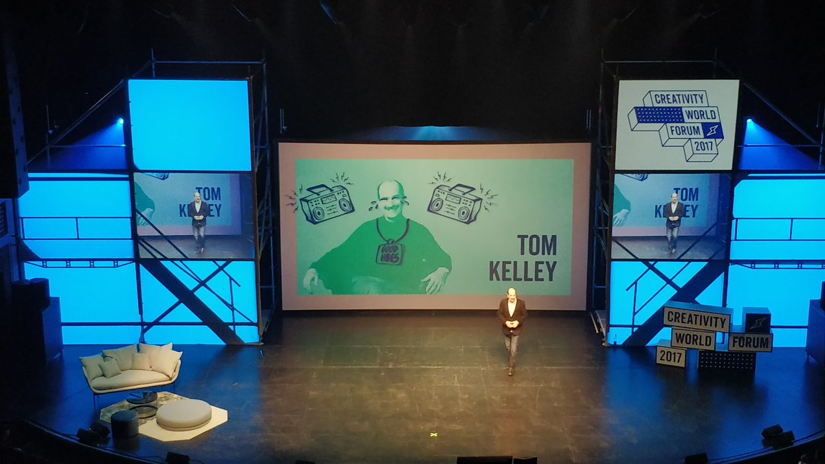 First up: Tom Kelley from IDEO! @CWF2017 <a href="/DCLivinglab/">DCLivingLab</a> <a href="/FlandersDC/">Flanders DC</a>