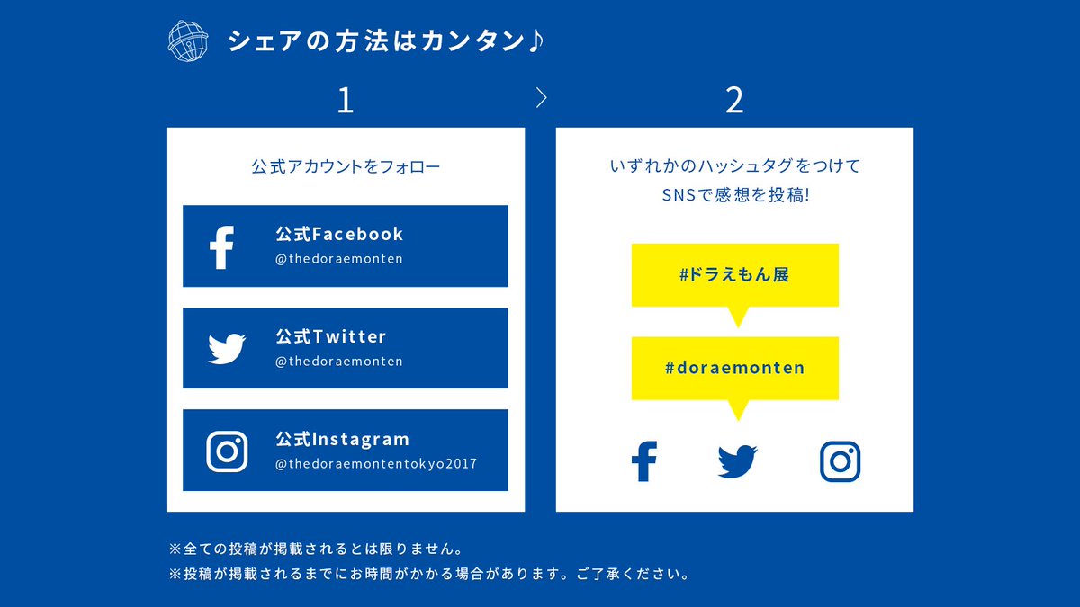 The ドラえもん展 みんなの感想をチェック 本展では写真撮影がok ドラえもん展 Doraemonten でシェアされた作品や会場の様子をサイト上でも楽しんでください 感想シェアページ T Co Paxhle0rcv 一部 写真撮影不可の作品が