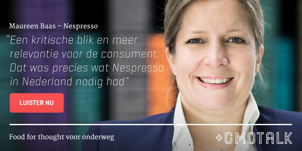 EnergizeNL's tweet image. Een #CMOtalk over data, duurzaamheid en natuurlijk George Clooney. Luister de podcast met Maureen Baas (Nespresso): bit.ly/2zmK2Ky