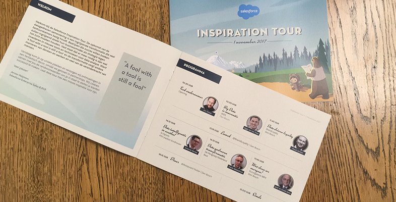 Over enkele minuten start #SalesforceInspirationTour beginnende in JADS (Universiteit Jheronimus Academy of Data Science) 's-Hertogenbosch.