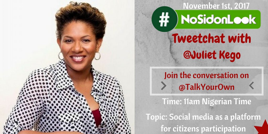 FaleyeUsman's tweet photo. About 1hr to the converstaion.
Come join us #NoSidonLook at all #ComeHear #ComeLearn #ComeShare #come @TalkYourOwn https://t.co/sY30D4Bvik