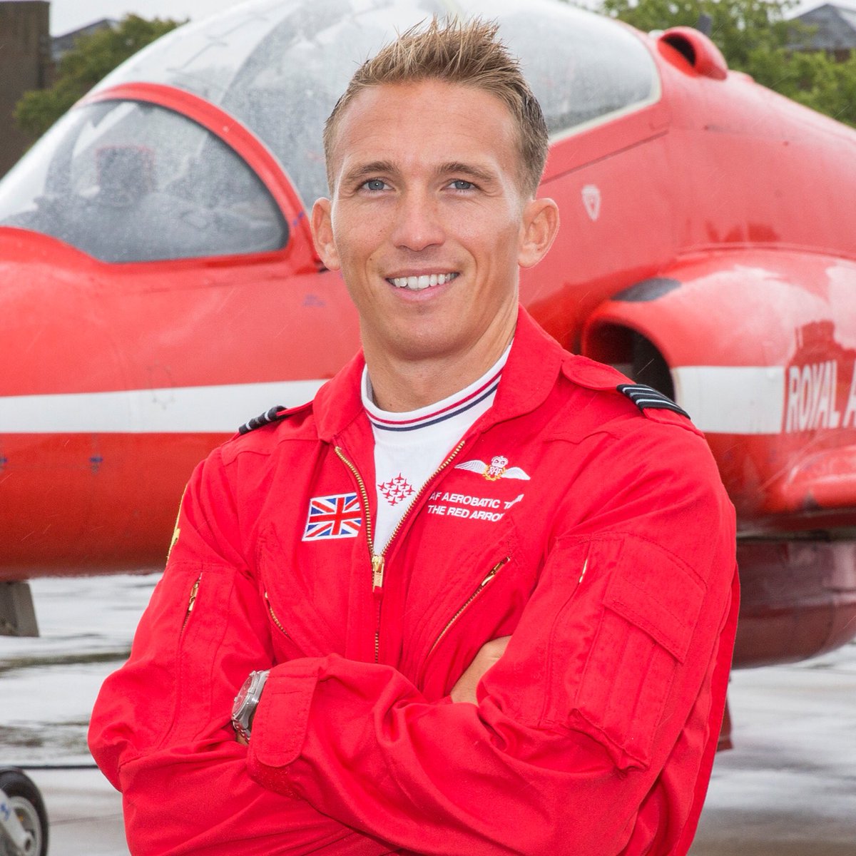 Brand new to the team for 2018 is Flight Lieutenant Jon Bond, Red 2. He flew the Typhoon operationally before joining the Red Arrows.