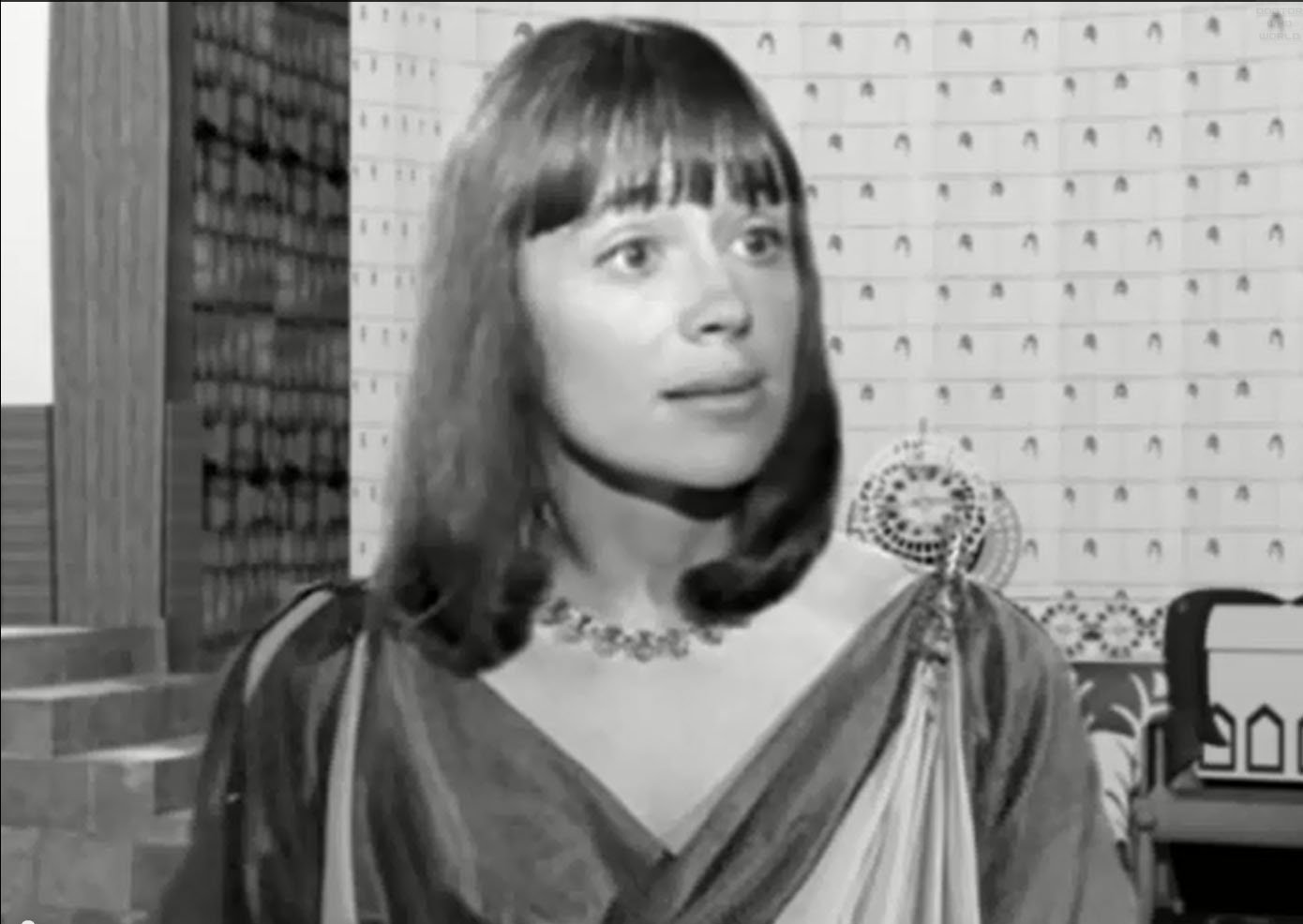 Happy Birthday to Frances White who played  Cassandra in The Myth Makers. 