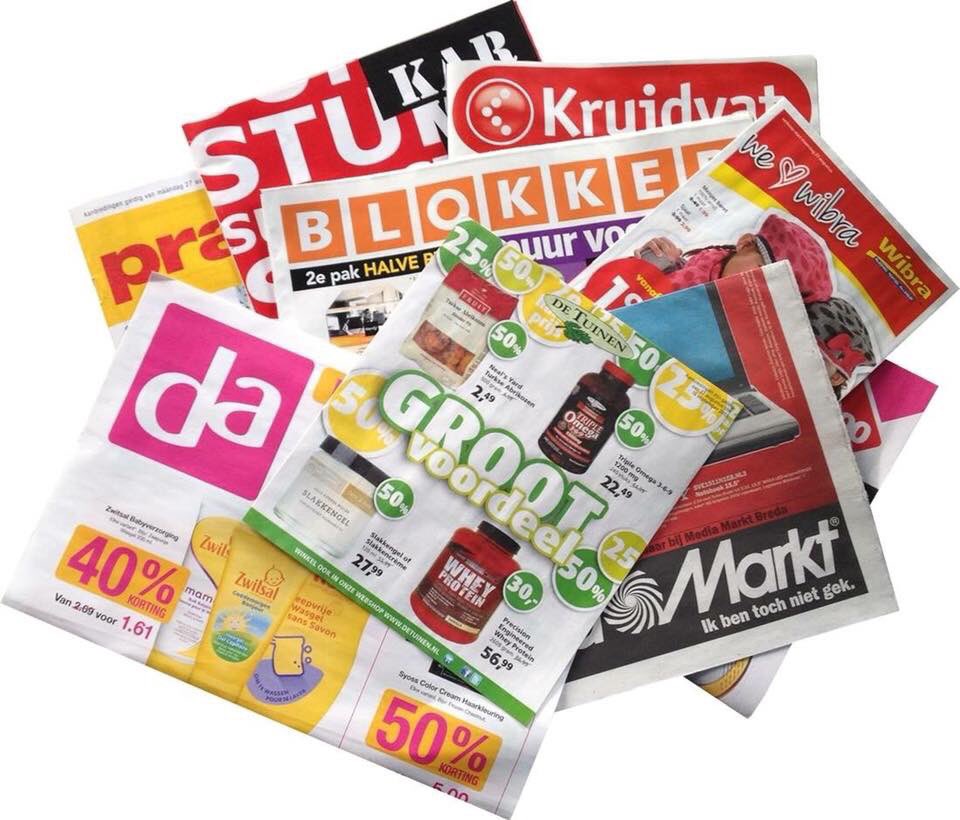 Laat je bedrijf opvallen! Nu 5000 folders drukken en verspreiden in de maand December van €269,- voor slechts €189,- #flyer #folder #mkb