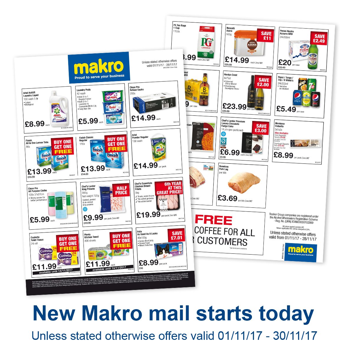 Here are our latest deals for you. You can view all deals online. #makromail makro.co.uk/promotions.html