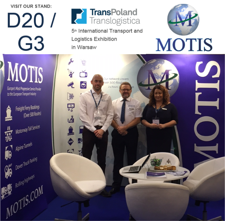 motisireland's tweet photo. Just 1 week to go until #TransPoland Translogistica! Don't forget to call with us on stand D20/G3. Register at https://t.co/uj9Fg8oGSv https://t.co/GaSiXPlgZQ