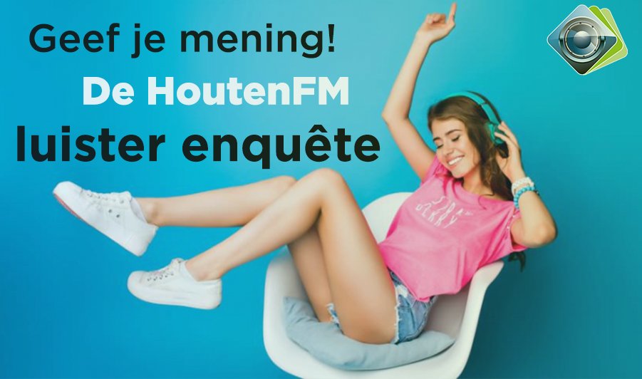 Laatste kans! ⬇️ 
Wat vind jij van HoutenFM? Met jouw feedback kunnen we onze programma's verbeteren > nl.surveymonkey.com/r/GMH8T29