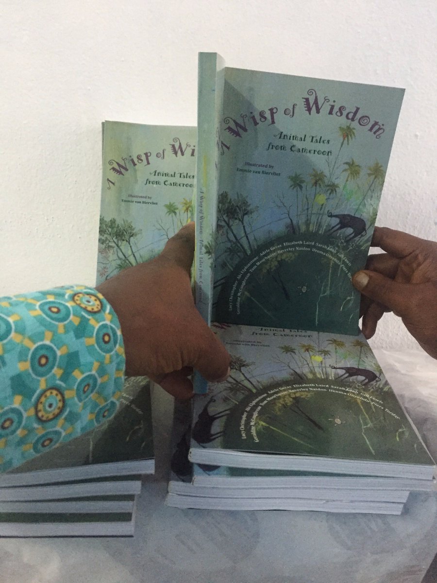 lantanapub's tweet photo. 2000 copies of #AWispofWisdom are now in Cameroon! Thanks to all who contributed their time &amp; money to this project! #WednesdayWisdom https://t.co/00cCN1ziIJ