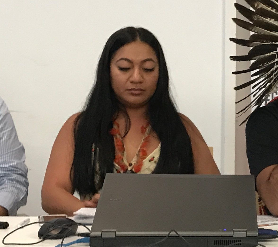 Carol González “pedimos reconocimiento de sabiduría tradicional y ancestral como solución al cambio climático” #AmazoniaVivaHumanidadSegura