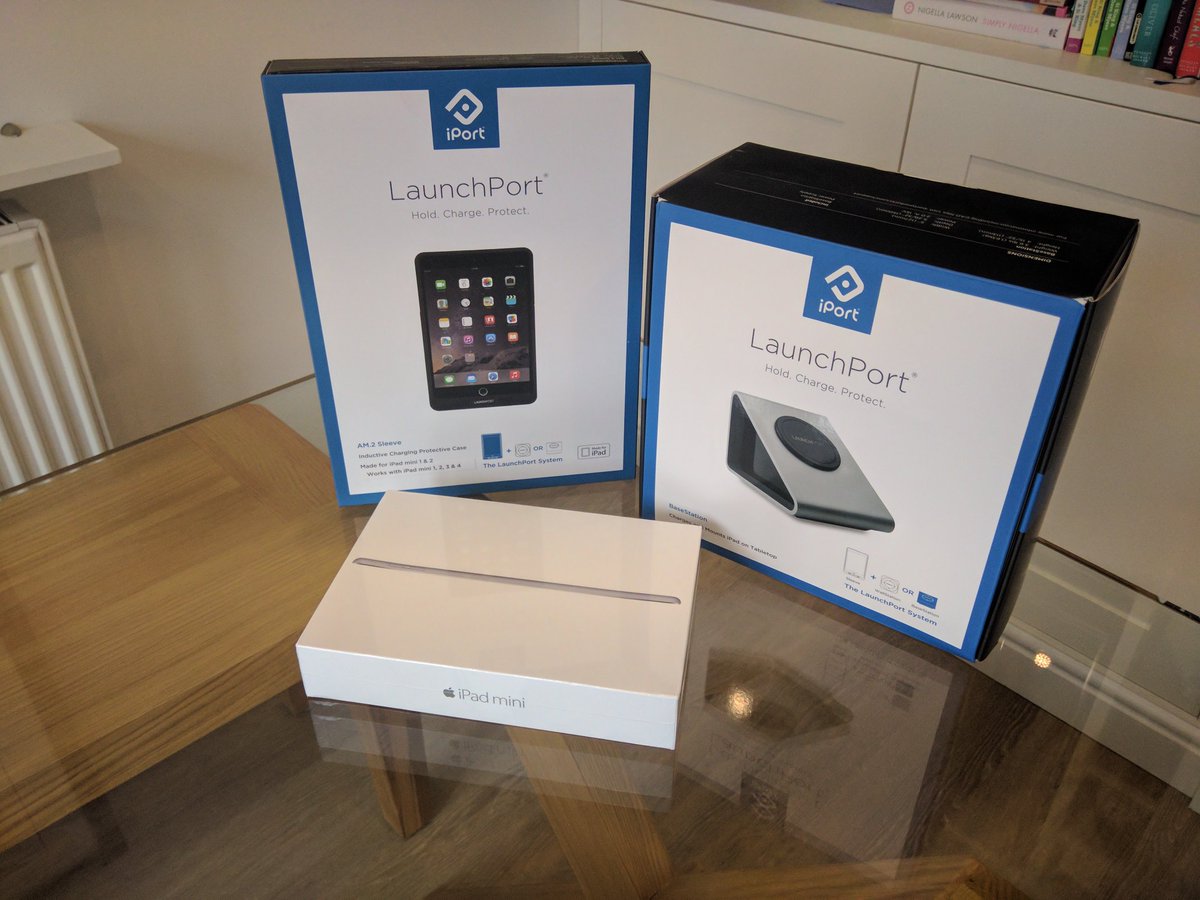 GadgetMyPad's tweet photo. #Liveinstall @iportproducts @Apple #iPadMini setup this morning #protectyouiPad and #keepitcharged https://t.co/I7yNE7VZJC