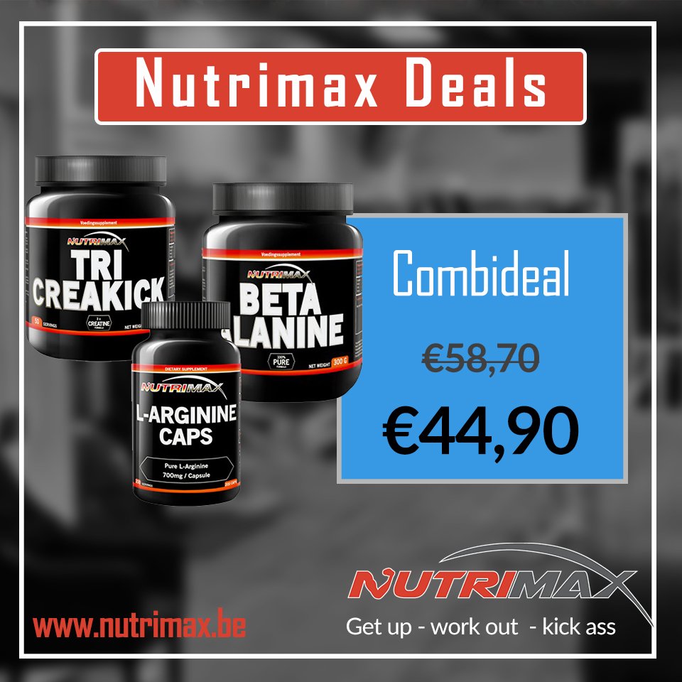 Voor al onze Krachtpatsers onder ons...Gebruik zeker deze combideal! ow.ly/oaGZ30fXhkz